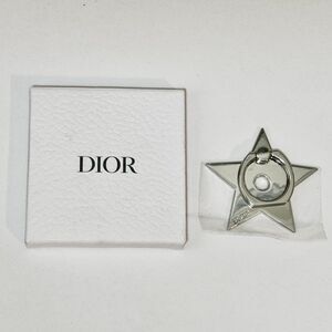 Dior Silver star phone ring
